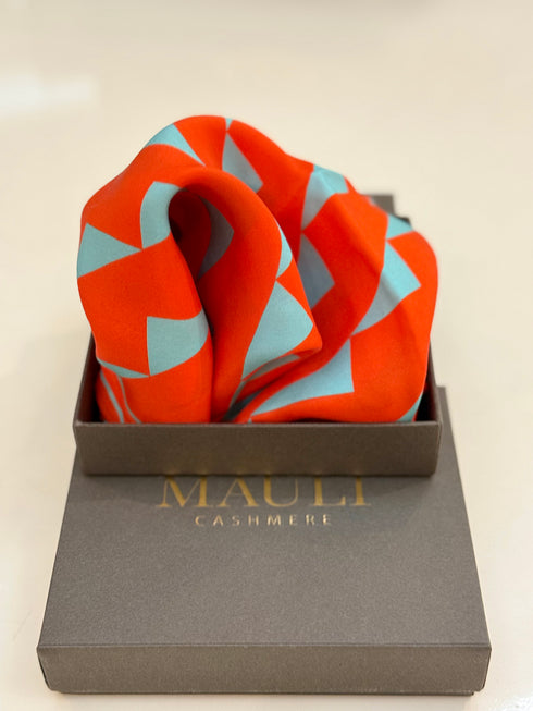 Monte Sole  | Pure Silk Pocket Square